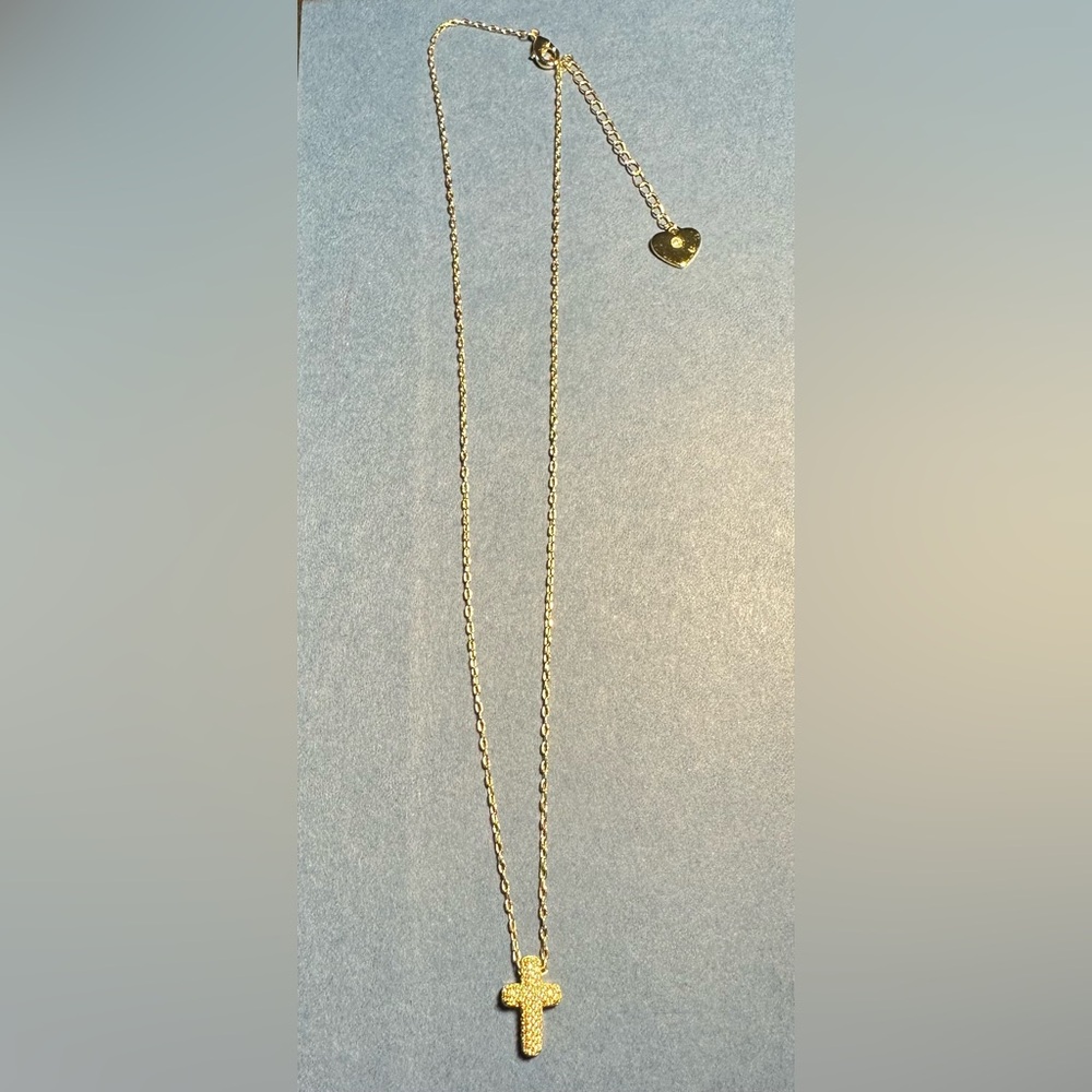 Altar'd State Gold Cross Pendant Necklace - Picture 5 of 11